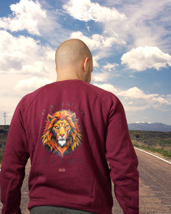 Felpa Girocollo Unisex - Leone di Giuda