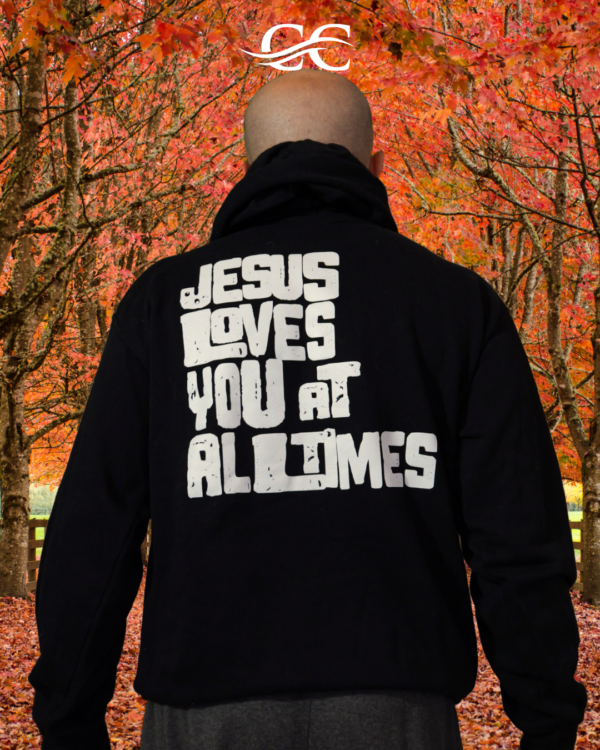 Felpa Cappuccio Unisex - Jesus Loves