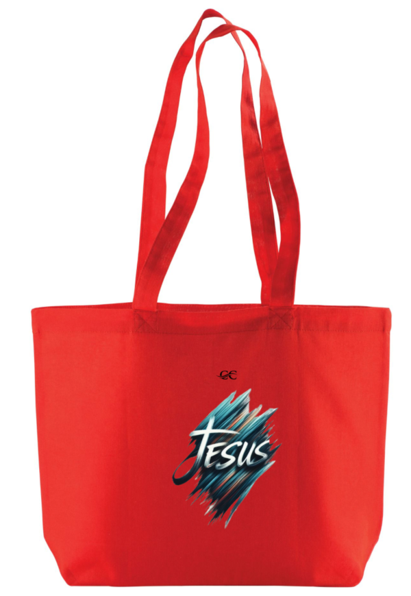 Shopper con soffietto alla base in cotone - Jesus