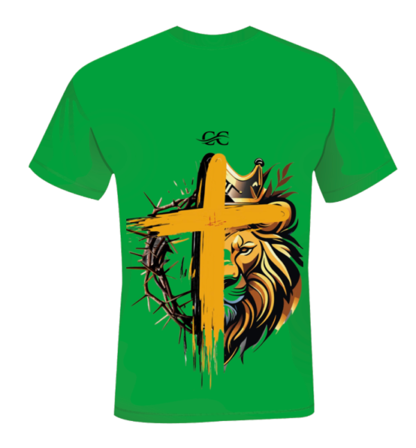 T-shirt Bimbo/a - Croce Leone