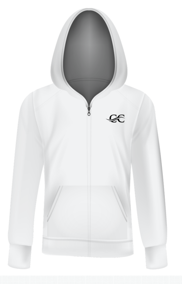 Felpa Cappuccio Unisex con zip - Jesus in the King