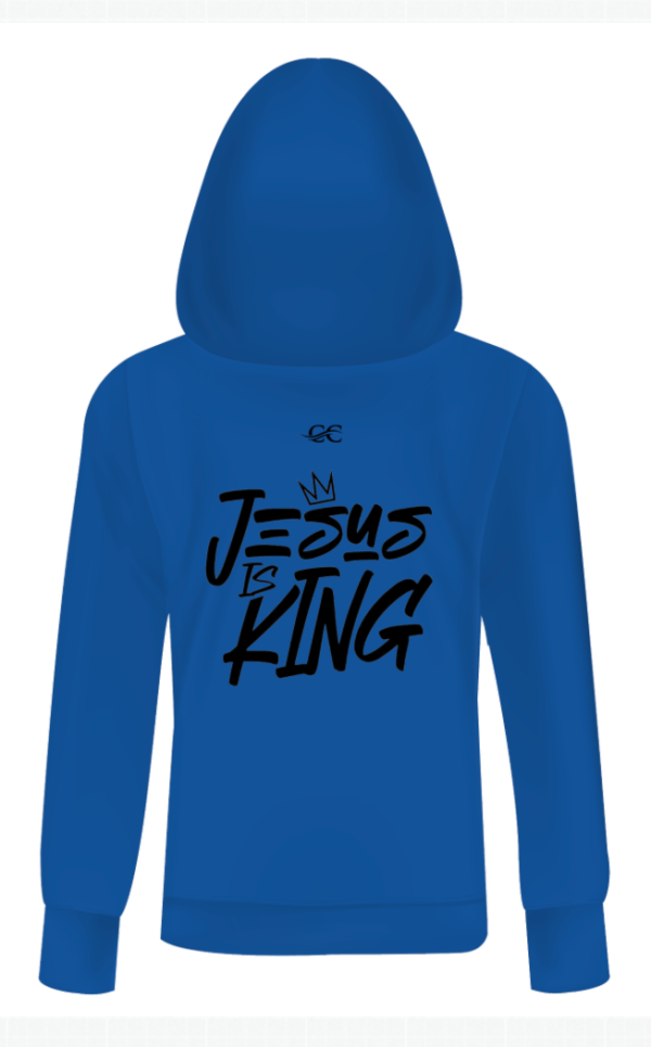 Felpa Cappuccio Uomo - Jesus in the King