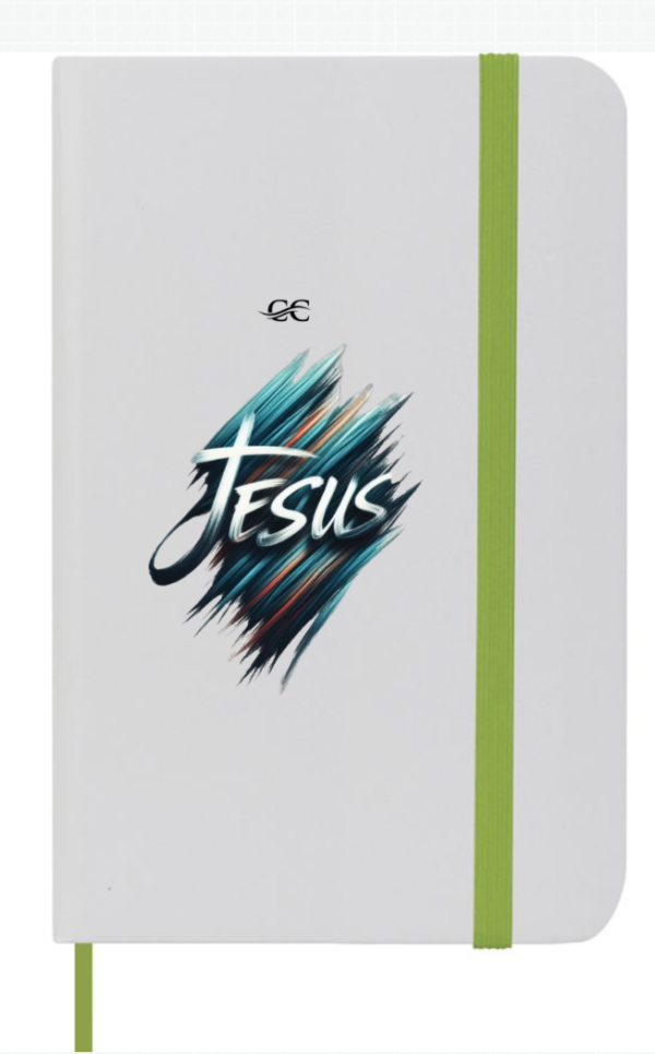 BLOCCO PER APPUNTI IN PVC E CARTA - JESUS